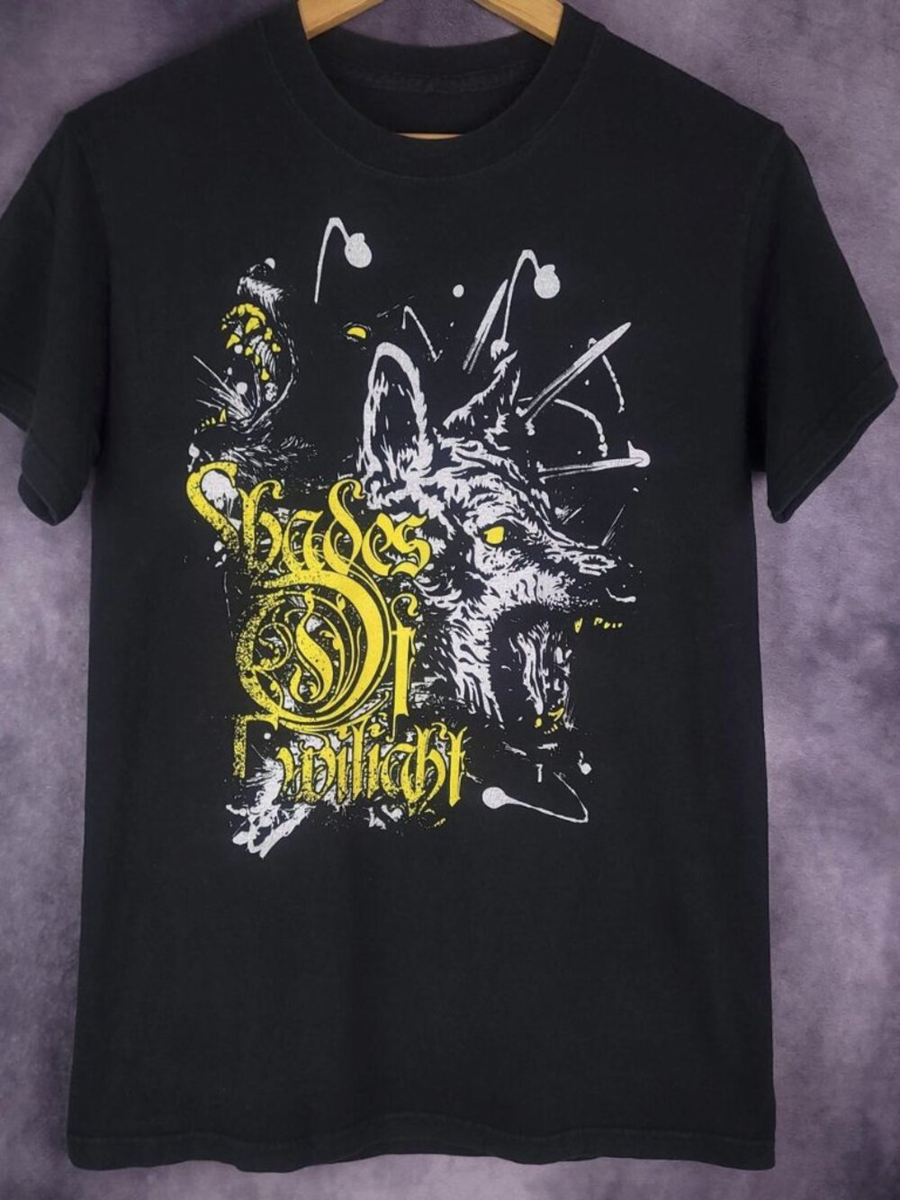 RARE Vintage 00s Y2K Shades of Twilight Florida metal band shirt